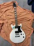 Ibanez Gio White Solid Mahogany Electric Guitar 6-STRING Rh 22-FRET Bundle. Fixed Price $179.99.