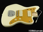 Loaded Fender Squier Mascis Jazzmaster Body Guitar, Vintage White Dinosaur Jr.. Fixed Price $399.99.