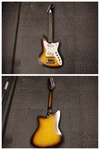 Vintage 1960S Harmony H15 Bobkat Stratotone String Electric Guitar Sunburst. Fixed Price $649.99.