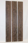 Ziricote Guitar Fingerboard Blank, Wild Figure Sold Individually 22 X 0.34". Fixed Price $35.00.