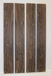 Ziricote Guitar Fingerboard Blank, Wild Figure Sold Individually 22 X 0.34". Fixed Price $35.00.