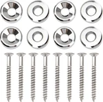 8PCS (sliver) Yootones Guitar Neck Joint Bushings Ferrules & Bolts Compatible Wi. Fixed Price $15.99.