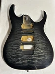 2010 Ibanez RG4EXQM1 Body Transparent Gray Burst Bound Hsh Floyd. Fixed Price $109.95.