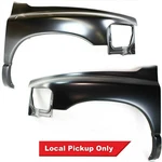 New Primed Driver & Passenger Side Fender Set For 2002-2005 Dodge Ram 1500. Fixed Price $204.52.