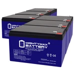 Mighty Max 12V 12AH Gel F2 Battery Compatible With Secutron MR-2900 6 Pack. Fixed Price $179.99.