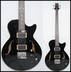 Ibanez AB100 Semi Hollow Bass Guitar Black Mij 1990 Rare Preowned Japan. Fixed Price $548.00.
