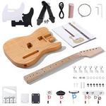 Leo Jaymz Diy Tl Style Electric Guitar Kits With Roasted Pine Body And Maple .... Fixed Price $120.54.