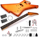 Leo Jaymz Diy Ex Style Electric Guitar Kit Mahogany Body Maple Neck Laurel. Fixed Price $211.08.
