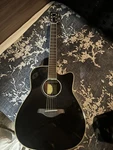 Yamaha FGX830C Dreadnought Cutaway Acoustic/electric Guitar Black (case + Picks). Fixed Price $404.99.