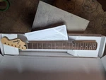 Squier Stratocaster Electric Guitar Neck Maple Brown S/n ICS19360935. Fixed Price $57.48.