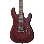 Schecter Guitar Research OMEN6 Electric Satin Walnut. Fixed Price $499.00.