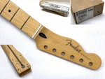 Real Pics! Fender Reverse Headstock Neck 22 Fret! 9.5" Maple Telecaster Mim. Fixed Price $399.99.