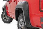 Rough Country Pocket Fender Flares 5' Bed Chevy Colorado 2WD/4WD 15-22. Fixed Price $379.95.