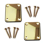 Jiayouy 2 Pack Guitar With Mounting Screws Metal Gold. Fixed Price $10.40.
