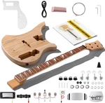 Leo Jaymz Diy Bass Guitar Kit 3/4 Mahogany Maple Neck Rb Build Project. Fixed Price $289.05.