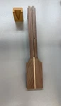 Acoustic Neck BLANK/25.4/3PIECE Lam/ Walnut/fl Maple/walnut. Fixed Price $159.95.