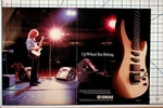 1987 Yamaha Rgx Series Guitars Vintage Magazine Ad Electric Ephemera. Fixed Price $18.05.