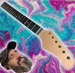 Upc'd Electric Guitar Neck 22 Fret Maple/rosewood Unplayed Rod Strat Heel. Fixed Price $18.31.