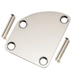 Musiclily Pro Nickel Steel Contoured Heel Neck Plate For Strat Tele Guitar Bass. Fixed Price $9.79.