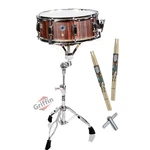 Wood Snare Drum Set By Griffin With Stand, 4X Maple Sticks, Key. Fixed Price $62.95.