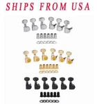 Guitar 2 Pin Tuners Tuning Keys Dual Machines Fits Squier Affinity. Fixed Price $19.59.