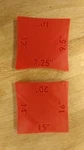 Guitar Neck Radius Gauge Set Multiple Colors Available -- Made In Usa!. Fixed Price $8.50.