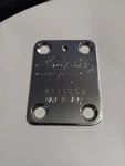 1984 Aria Pro Ii Mij Guitar Neck Plate W Adjustment Hole, Bolt On System, Used. Fixed Price $75.00.