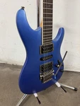 Ibanez S470DX Mik Wave Inlays Zr Trem Stabilizer Aqua Metallic Blue Satin. Fixed Price $395.00.