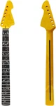 Yellow Maple Electric Guitar Neck, 22 Frets Rosewood Fingerboard Tree Inlay. Fixed Price $85.71.