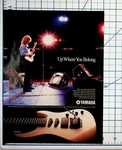 1988 Yamaha RGX612S Electric Guitar Vintage Print Ad Music Ephemera. Fixed Price $18.05.