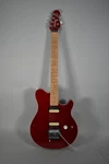 1998 Ernie Ball Music Man Axis Trans Red Flame Top Electric Guitar W/hsc. Fixed Price $2895.00.