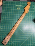 Nos Aged Allparts Lic Fender Stratocaster Neck Maple 22 Fret. Fixed Price $296.40.