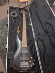 Ibanez Soundgear 5-STRING Right-handed Solid Body Black Bass W/ Hard Case. Fixed Price $350.00.