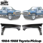 Front Fender Left Driver + Right Passenger Side For 1984-1988 Toyota Pickup 4WD. Fixed Price $262.03.