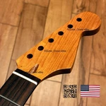 Roasted Maple Rosewood Strat Neck Satin Fits Warmoth Fender Bodies 0SRJ. Fixed Price $127.00.