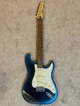 Lotus Electric Guitar Blue Solid Body 6 String 21 Frets Right-handed. Fixed Price $349.99.