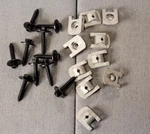 Fender Liner Splash Shield Screws & Nuts Ford F-150 F150 10 Of Each. Fixed Price $14.04.