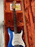 Fender Stratocaster Blue Solid Body 6-STRING Right-hand Electric Guitar W/ Case. Fixed Price $600.00.