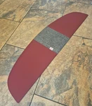 Classic Rover Austin Mini Parcel Shelf Burgundy Vinyl Harris Tweed. Fixed Price $134.53.