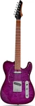 Leo Jaymz Tl Electric Guitar Flame Maple Mahogany Alnico V Locking Purple. Fixed Price $261.45.