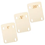Guitar Neck Shims 3PCS Solid Maple Protection Wooden Bolt. Fixed Price $10.07.