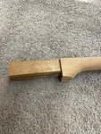 Blank/hond Mah/katalox/mah Single Cutaway Neck.. Fixed Price $159.95.