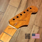 Roasted Maple Neck Satin Fits Warmoth Stratocaster 0SMG. Fixed Price $127.00.
