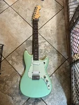 2016 Fender Mim Duosonic Surf Green. Fixed Price $420.00.