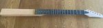 Maple Guitar Neck Ebony Fretboard Frets 24.5 Inch Scale Through Body. Fixed Price $89.00.