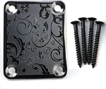 Black Engraved Guitar Bass Neck Plate Fit Fende,peavey,ibanez,schecter,esp. Fixed Price $47.48.