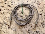 Vintage 60S 70S Fender? Coil Cord Guitar Cable Black 10FT. Fixed Price $129.00.