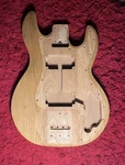 Peavey T40 Original Vintage Electric Bass Guitar Body Natural Finish Usa Made. Fixed Price $180.00.