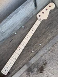 Used Allparts Fender Precision Bass Neck Maple/maple Fretboard Fits Jazz. Fixed Price $179.00.
