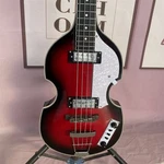 Hollow Body Red Burst 4 String Violin Lgnition Electric Bass Guitar Mini Pickups. Fixed Price $360.00.